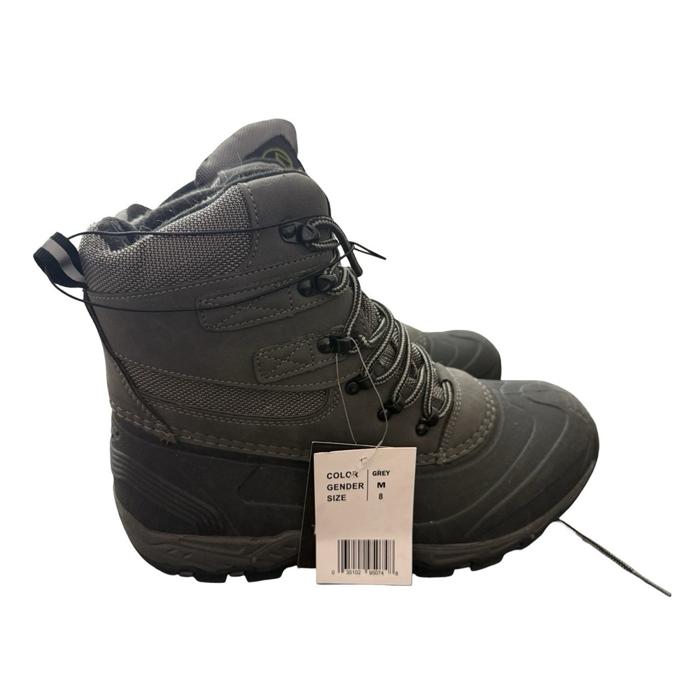 Tamarack Men's Pac 200g Insulated Hunting Boots gray size 8 NEW